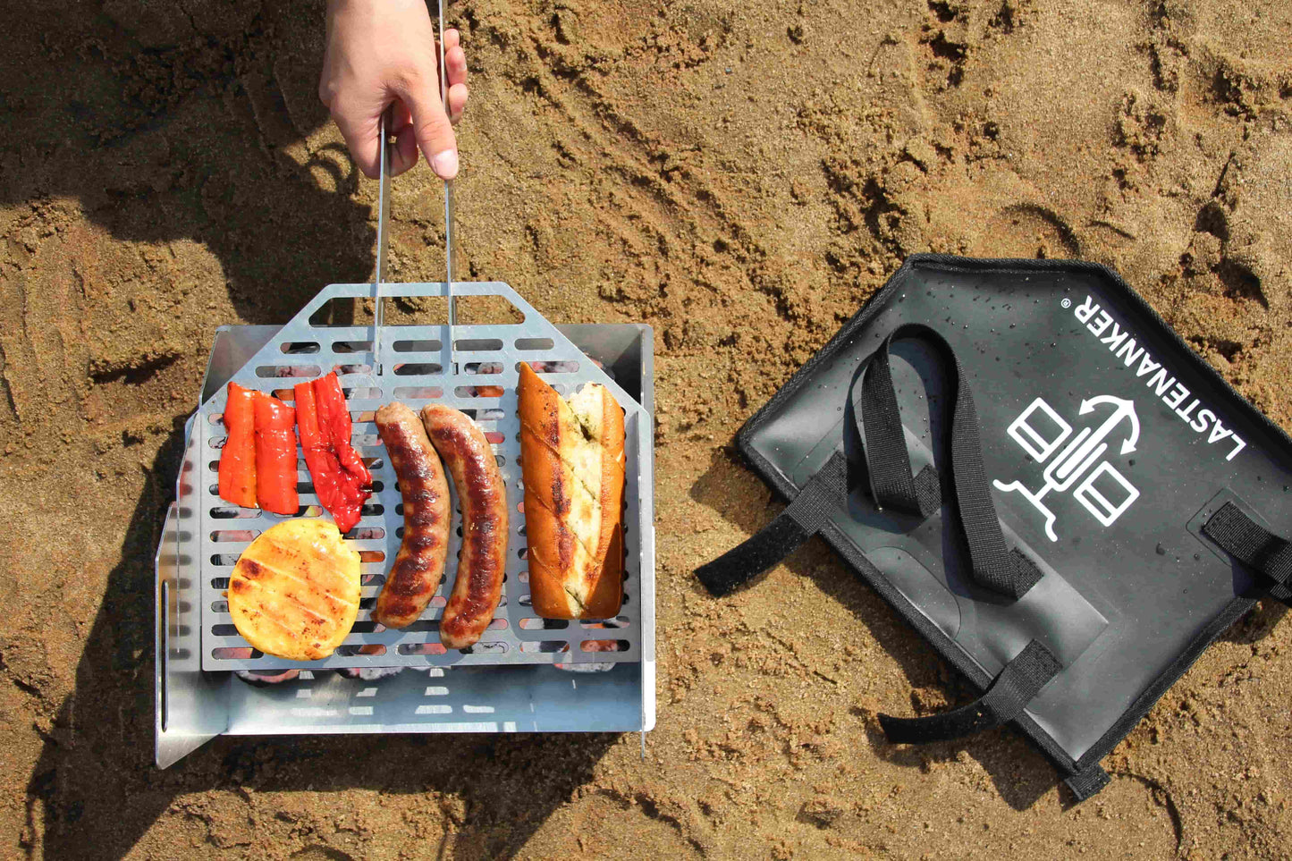 LASTENANKERxGRILL – Der mobile Premium-Grill für unterwegs