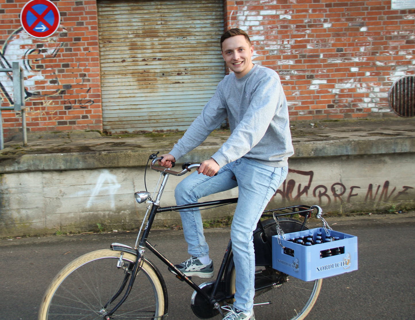 LASTENANKER - Fahrrad Kistenhalterung aus Edelstahl