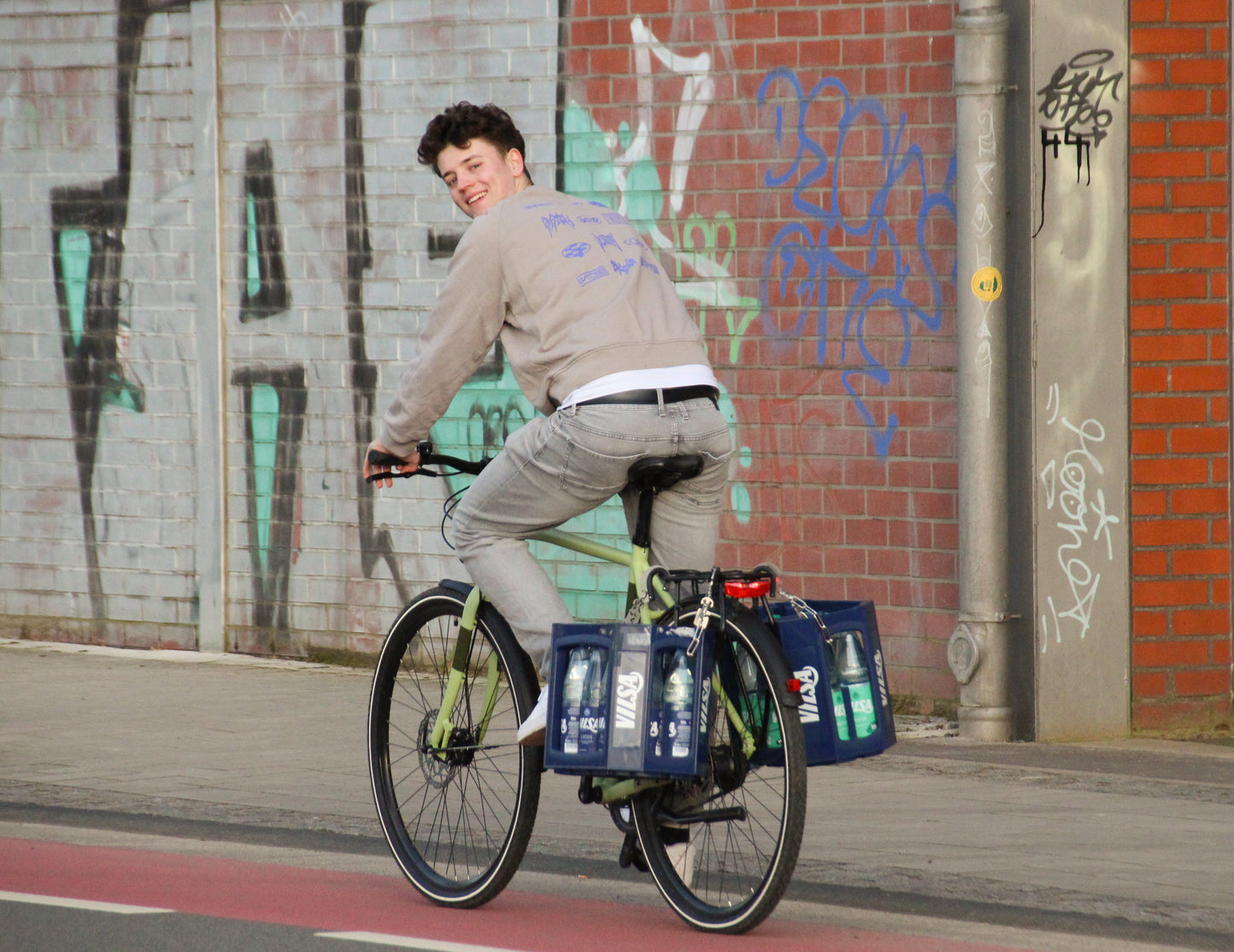 LASTENANKER - Fahrrad Kistenhalterung aus Edelstahl